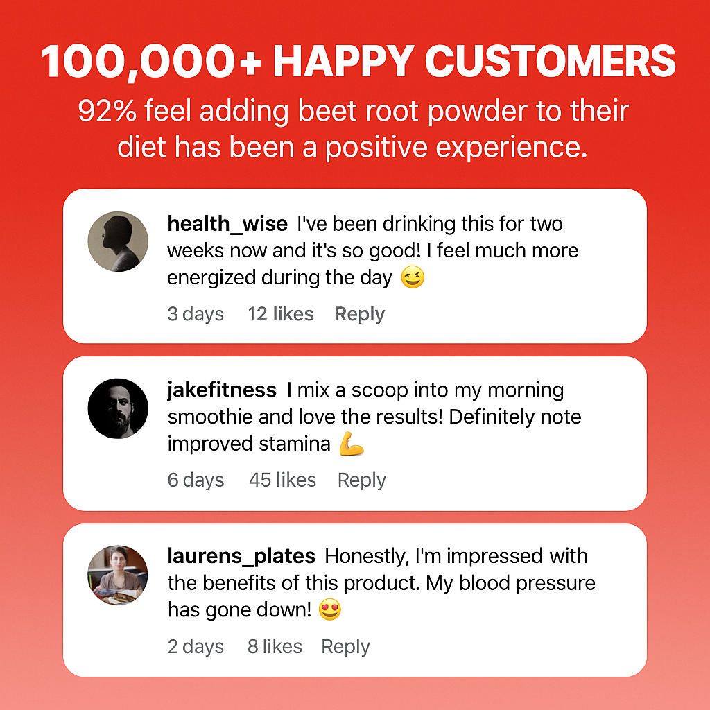 Nitrapeak - Natural Beet Root Powder